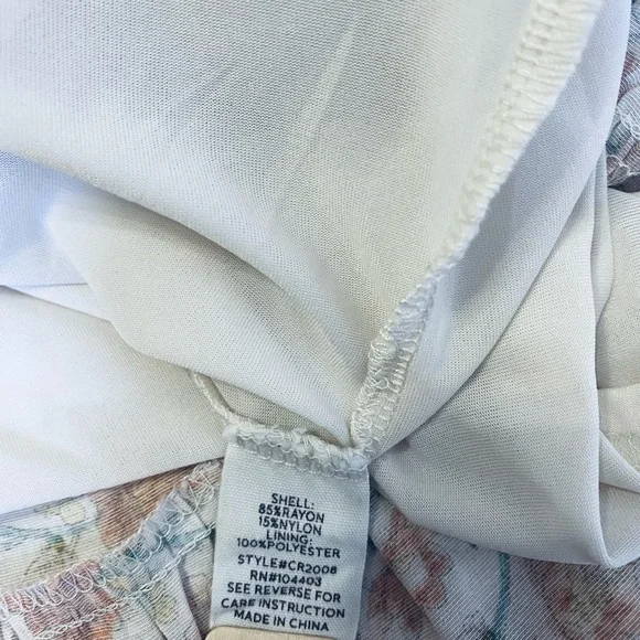 Elegant Floral Maxi Dress with Ruffle Details - Picture 16 of 16